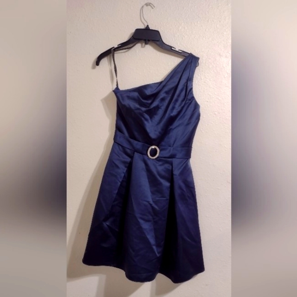Gather & Gown Size 6 Navy Blue Dress